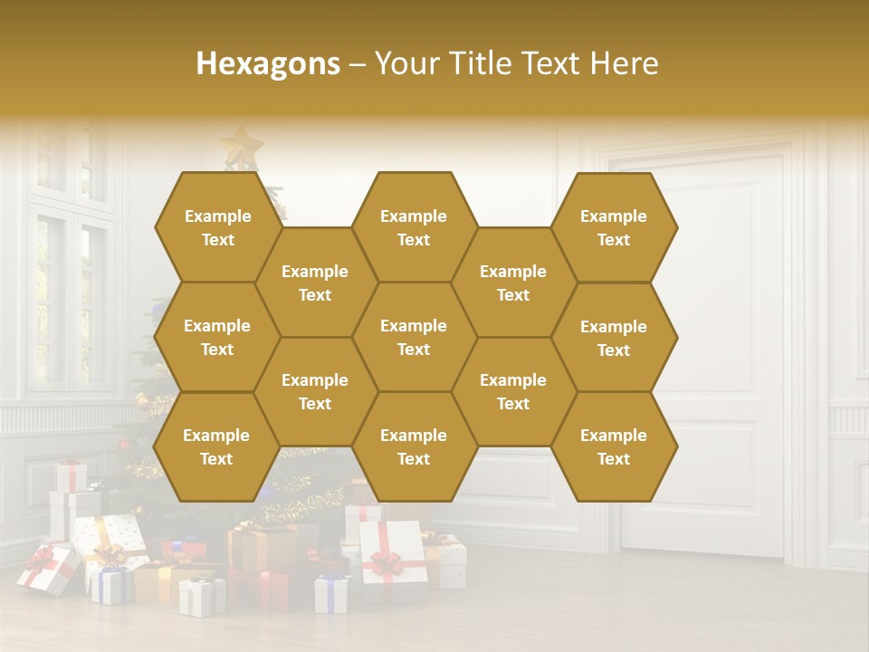 Empty White Interior PowerPoint Template