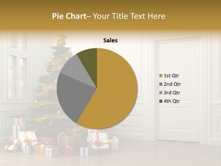 Empty White Interior PowerPoint Template