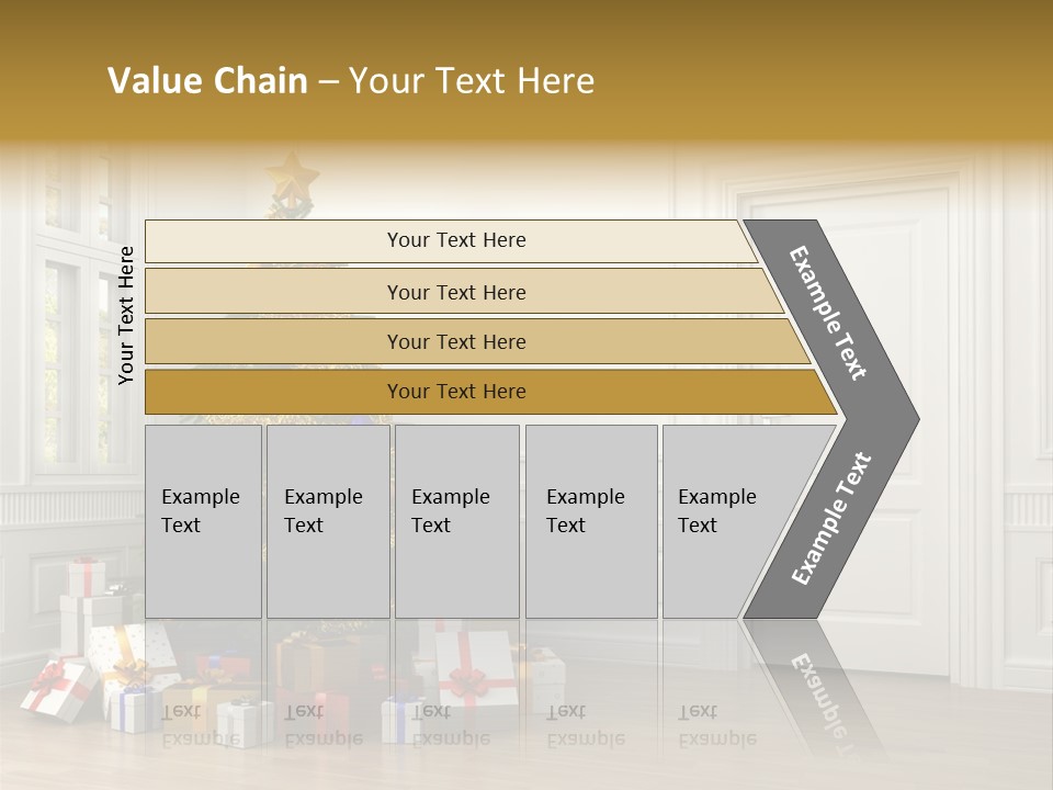 Empty White Interior PowerPoint Template