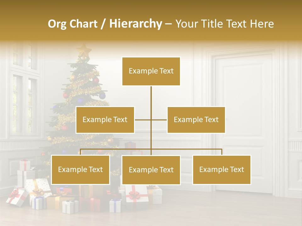 Empty White Interior PowerPoint Template