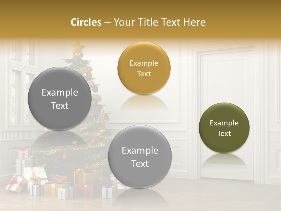 Empty White Interior PowerPoint Template