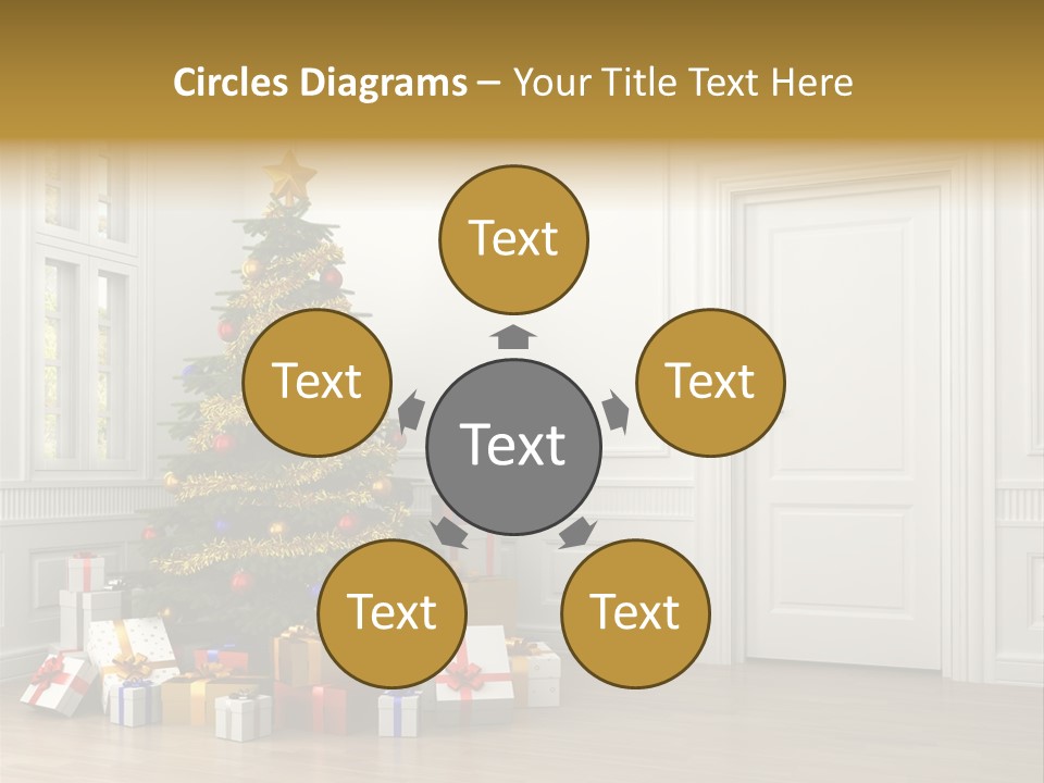 Empty White Interior PowerPoint Template