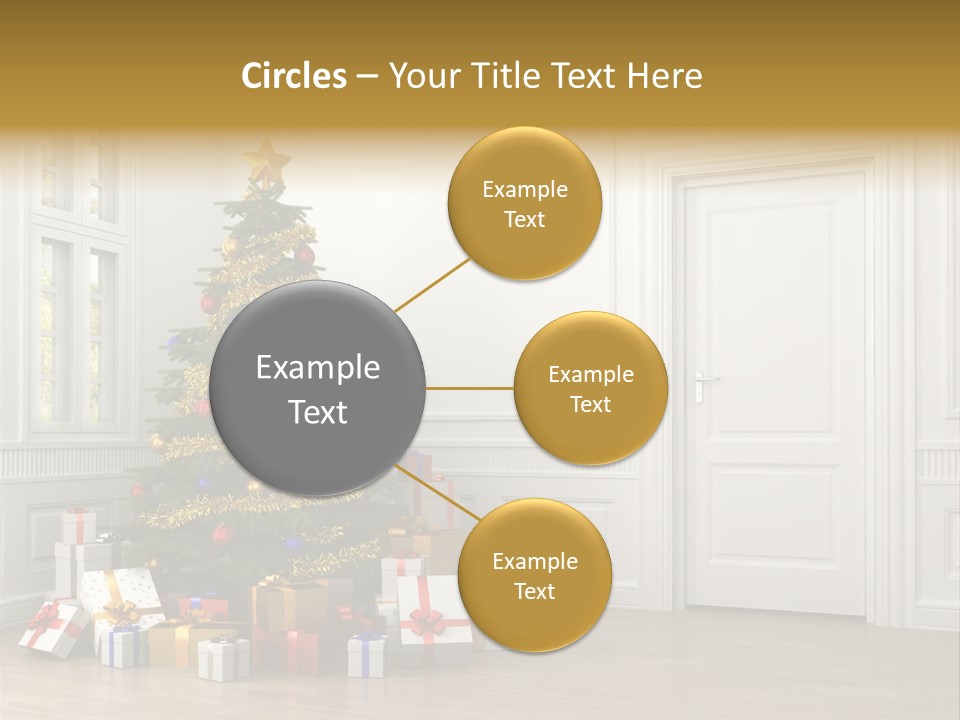 Empty White Interior PowerPoint Template