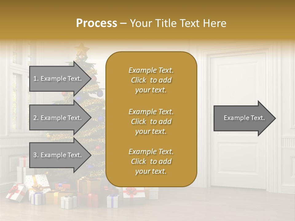 Empty White Interior PowerPoint Template