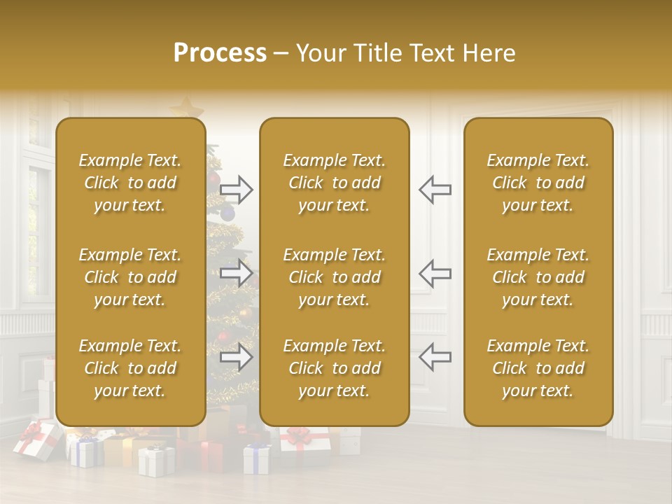 Empty White Interior PowerPoint Template
