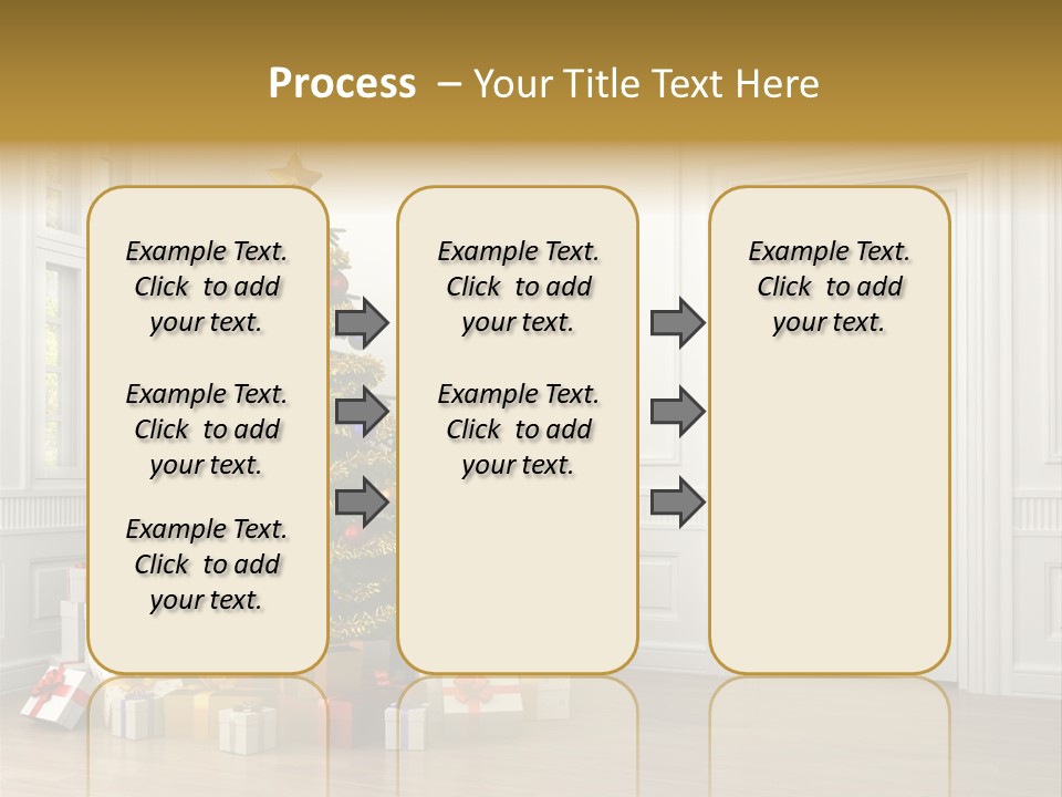 Empty White Interior PowerPoint Template