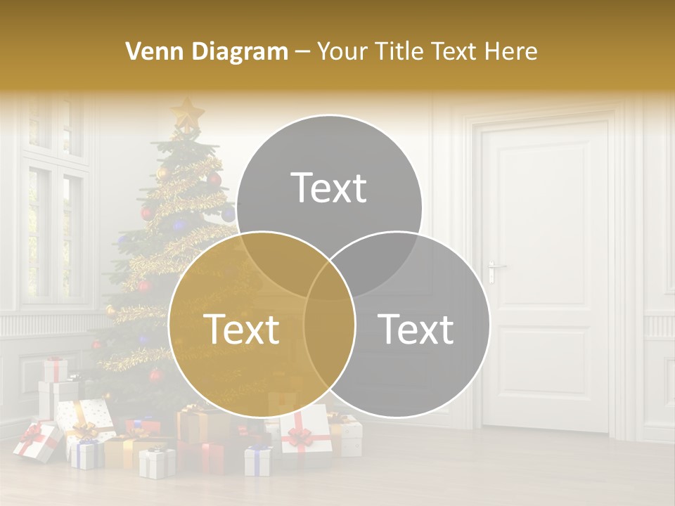 Empty White Interior PowerPoint Template