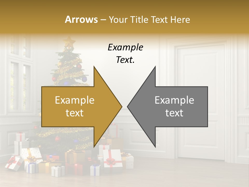 Empty White Interior PowerPoint Template