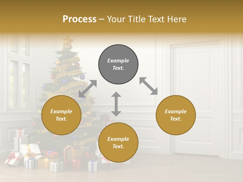 Empty White Interior PowerPoint Template