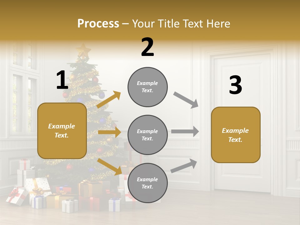 Empty White Interior PowerPoint Template