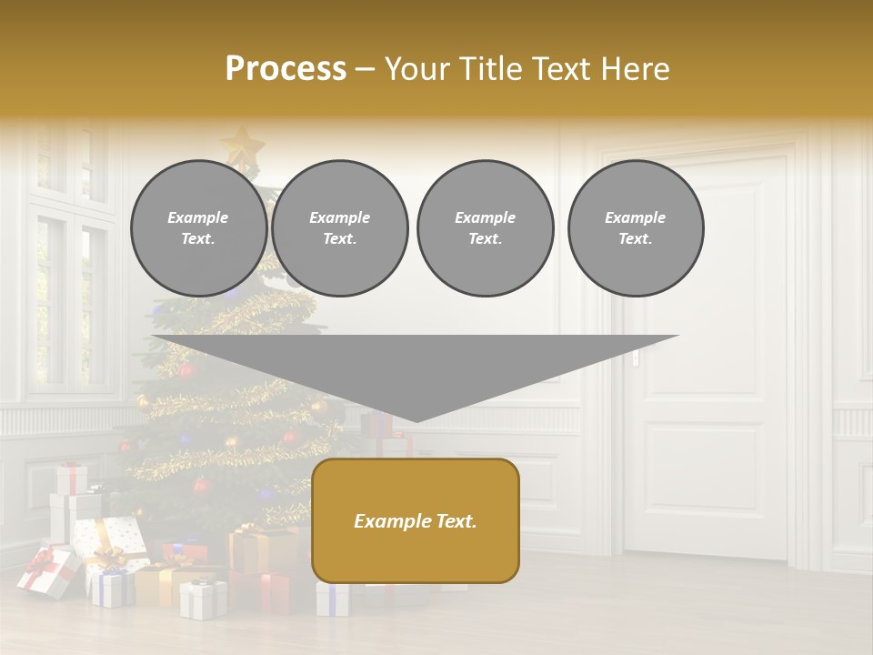 Empty White Interior PowerPoint Template