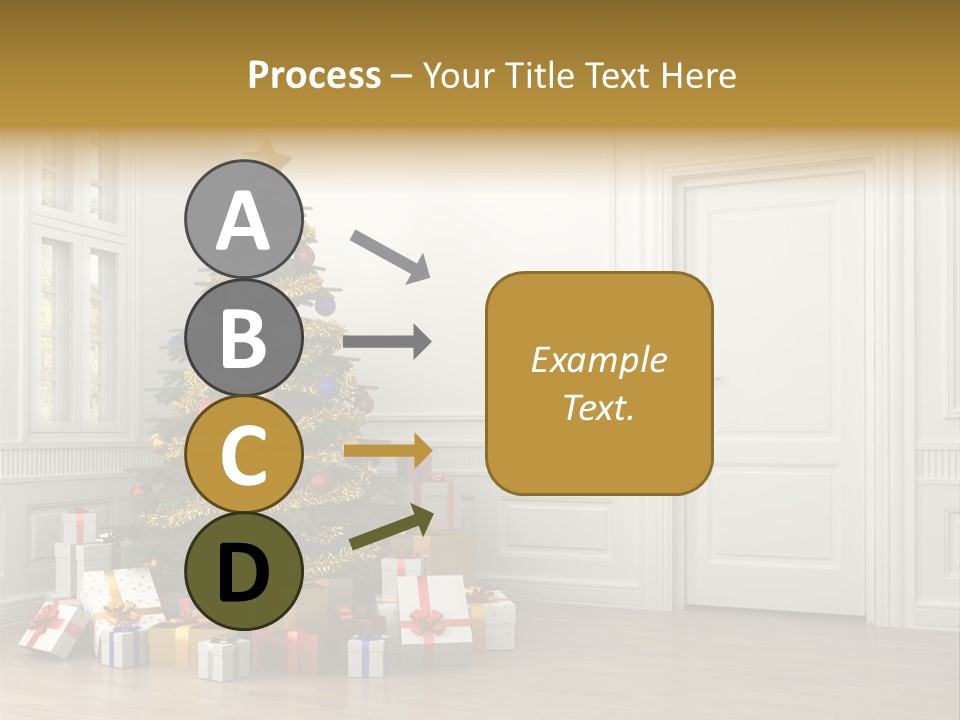 Empty White Interior PowerPoint Template