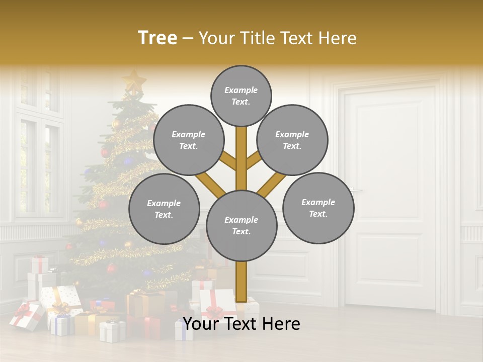 Empty White Interior PowerPoint Template