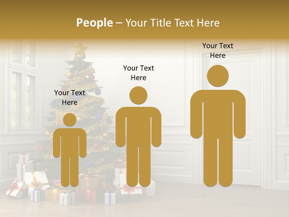 Empty White Interior PowerPoint Template