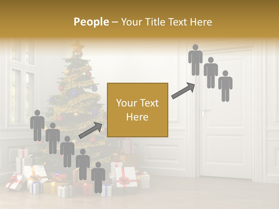 Empty White Interior PowerPoint Template