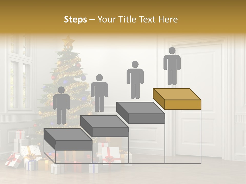 Empty White Interior PowerPoint Template