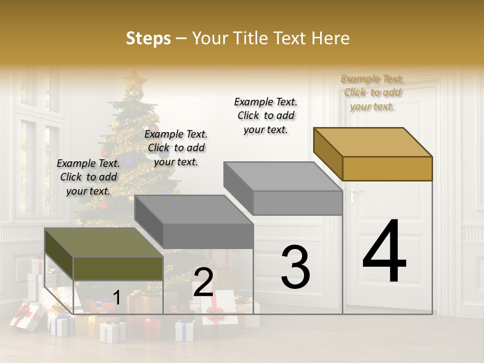 Empty White Interior PowerPoint Template