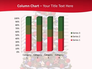 Isolate Celebrate Tree PowerPoint Template