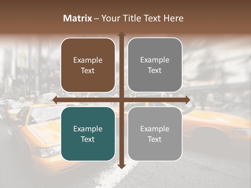 Jaune Unis Circulation PowerPoint Template
