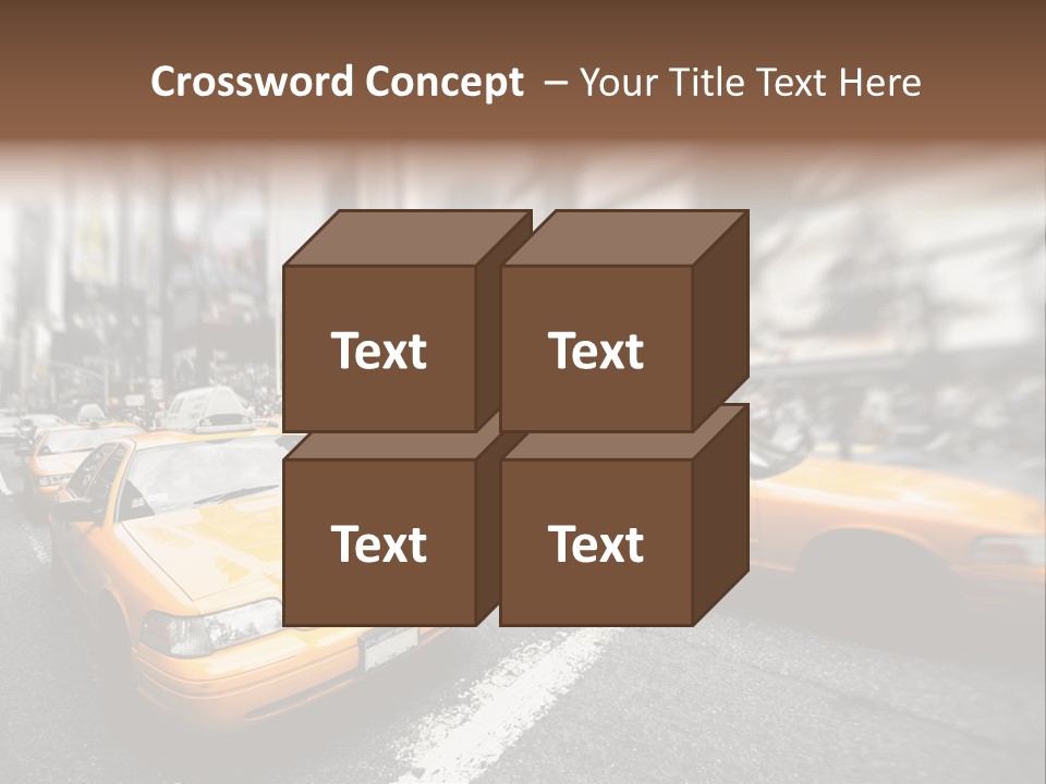 Jaune Unis Circulation PowerPoint Template