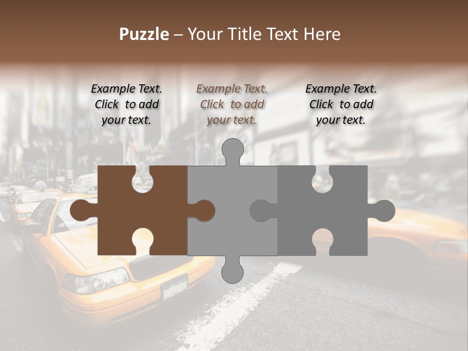 Jaune Unis Circulation PowerPoint Template