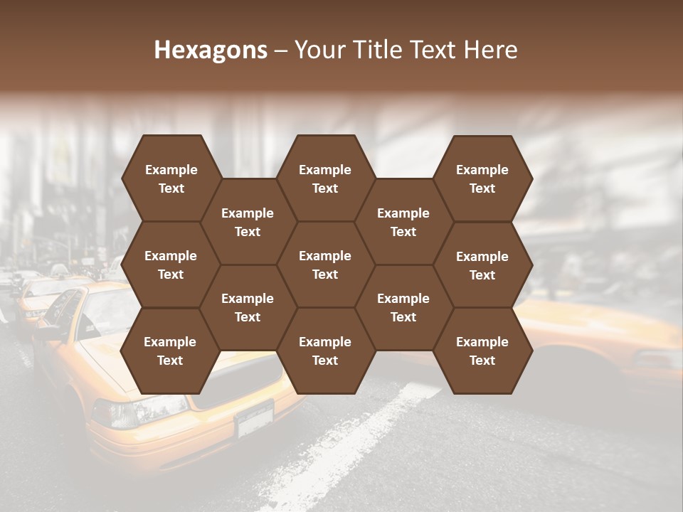 Jaune Unis Circulation PowerPoint Template
