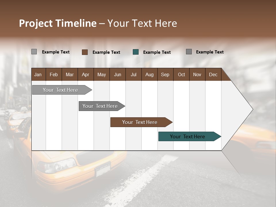 Jaune Unis Circulation PowerPoint Template