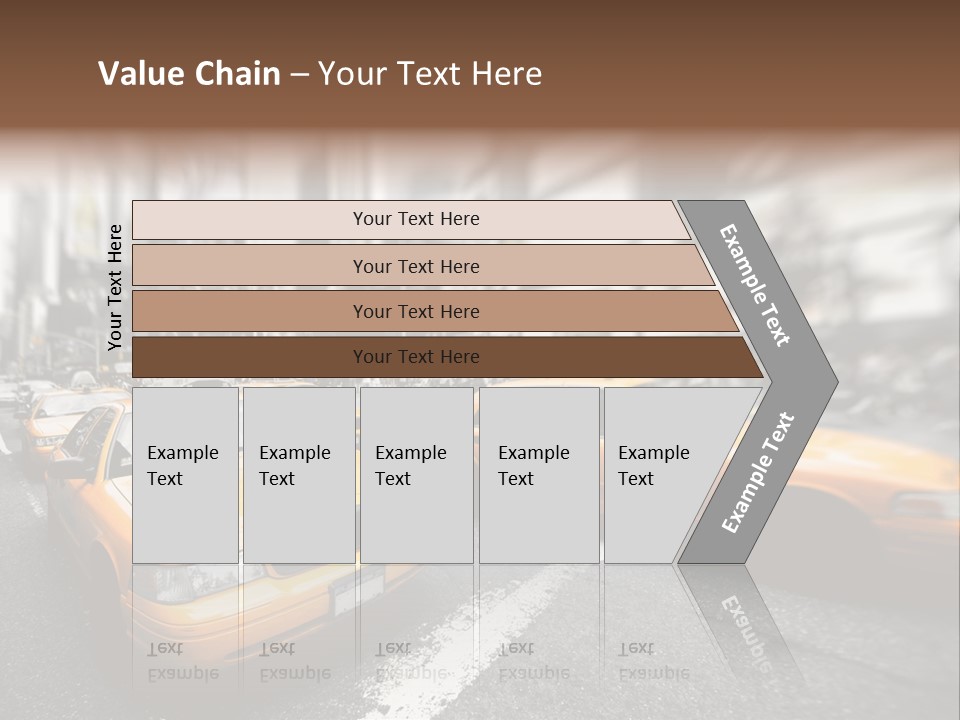 Jaune Unis Circulation PowerPoint Template