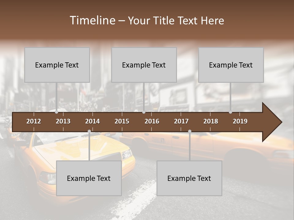 Jaune Unis Circulation PowerPoint Template