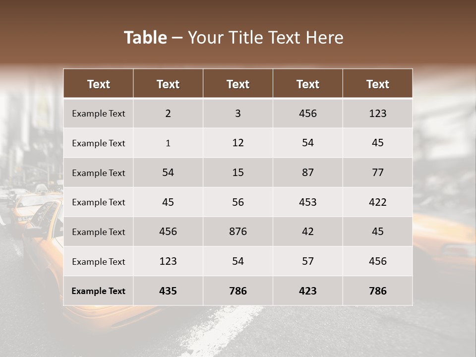 Jaune Unis Circulation PowerPoint Template