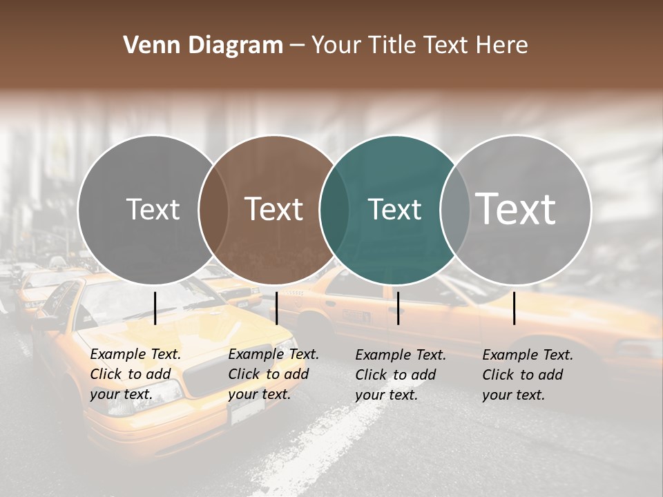 Jaune Unis Circulation PowerPoint Template