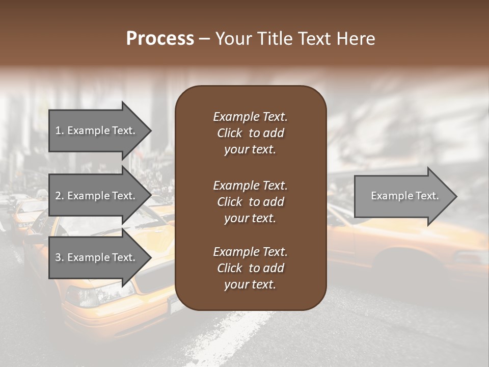 Jaune Unis Circulation PowerPoint Template