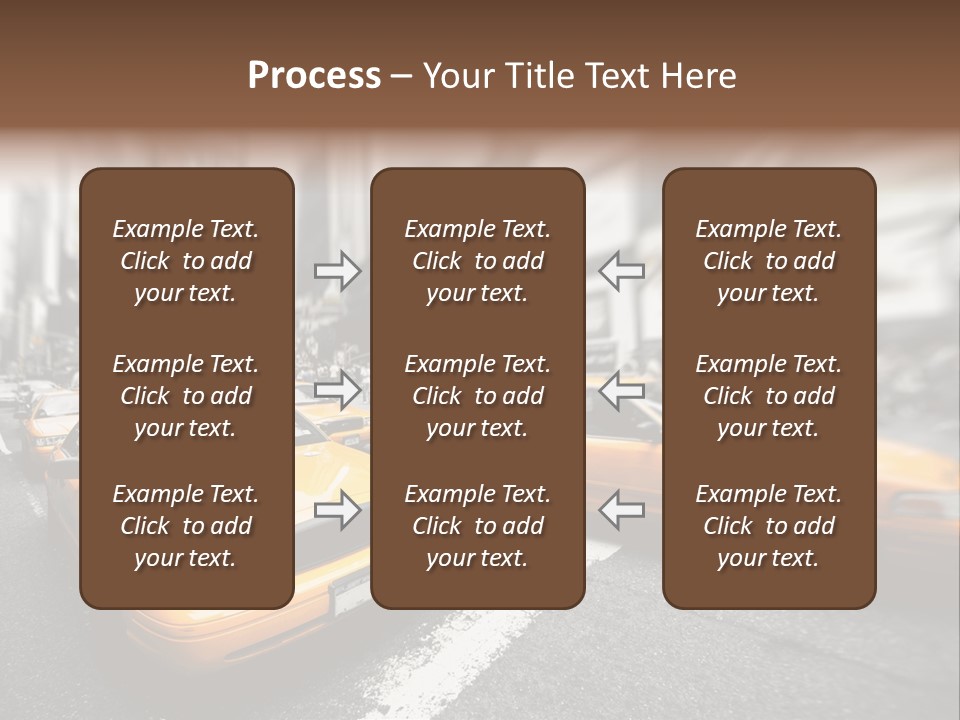 Jaune Unis Circulation PowerPoint Template