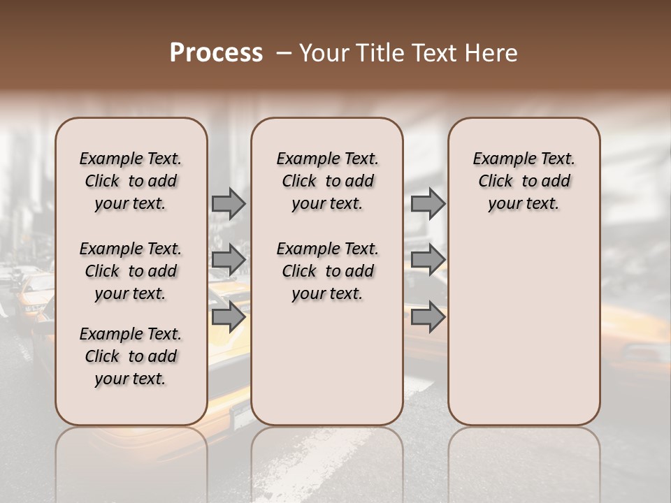 Jaune Unis Circulation PowerPoint Template