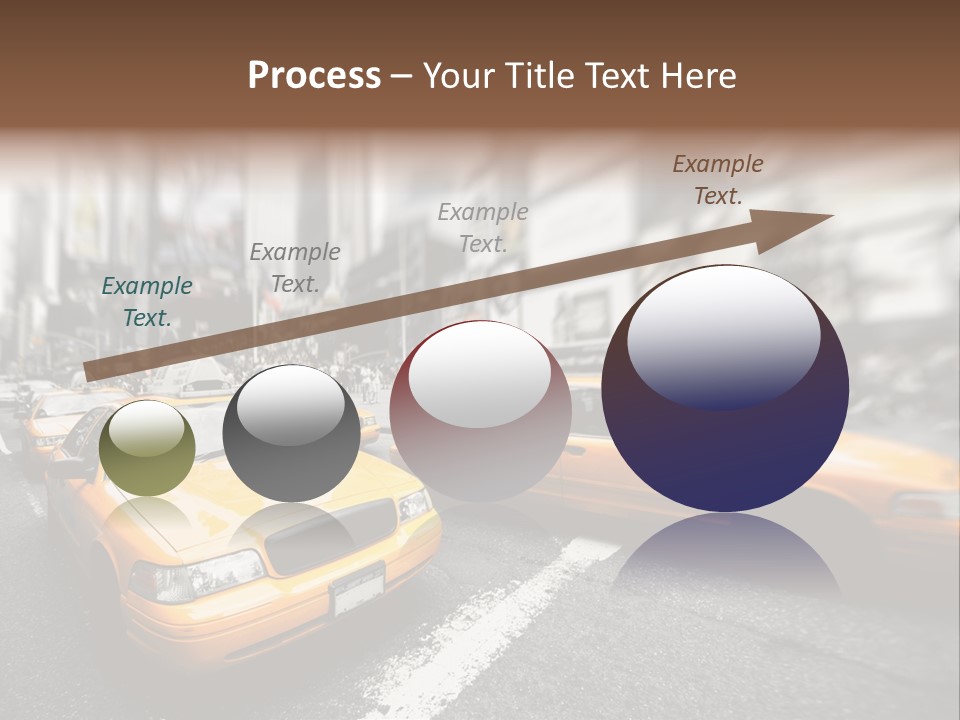Jaune Unis Circulation PowerPoint Template