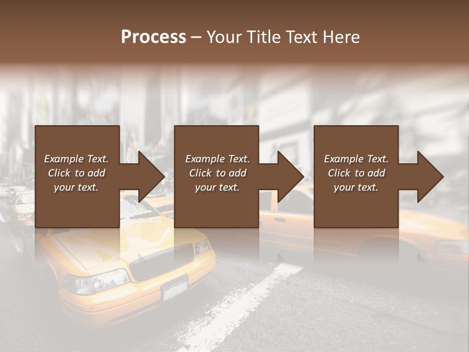 Jaune Unis Circulation PowerPoint Template