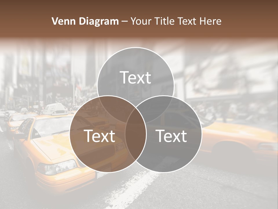 Jaune Unis Circulation PowerPoint Template