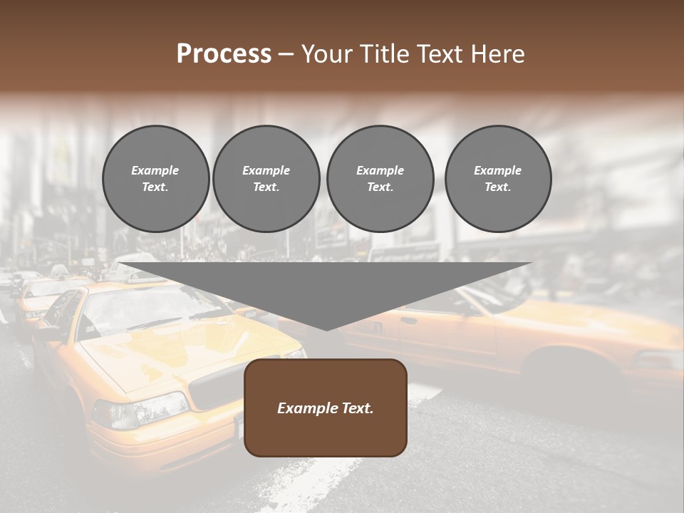 Jaune Unis Circulation PowerPoint Template