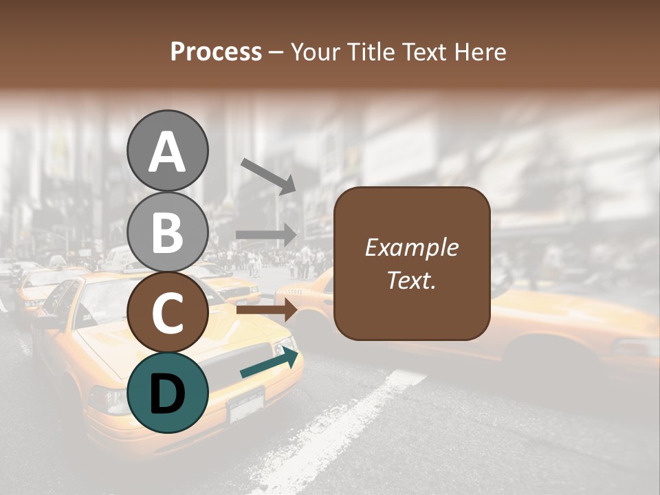 Jaune Unis Circulation PowerPoint Template