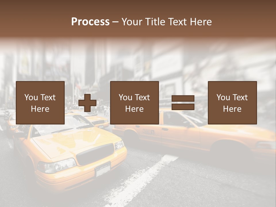 Jaune Unis Circulation PowerPoint Template
