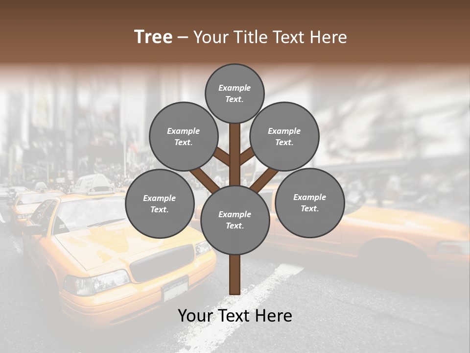Jaune Unis Circulation PowerPoint Template