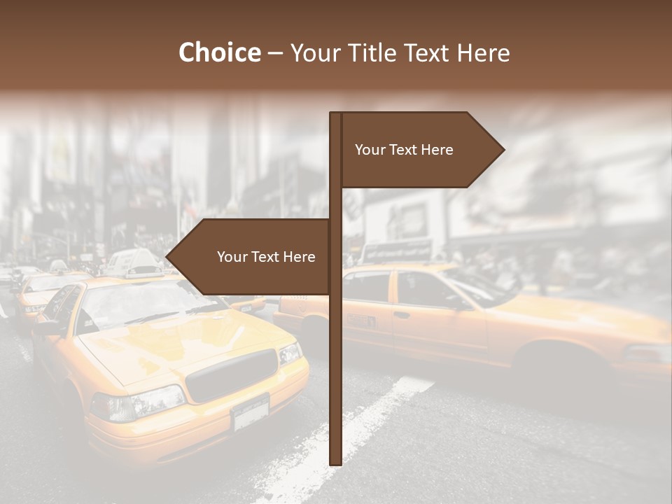 Jaune Unis Circulation PowerPoint Template