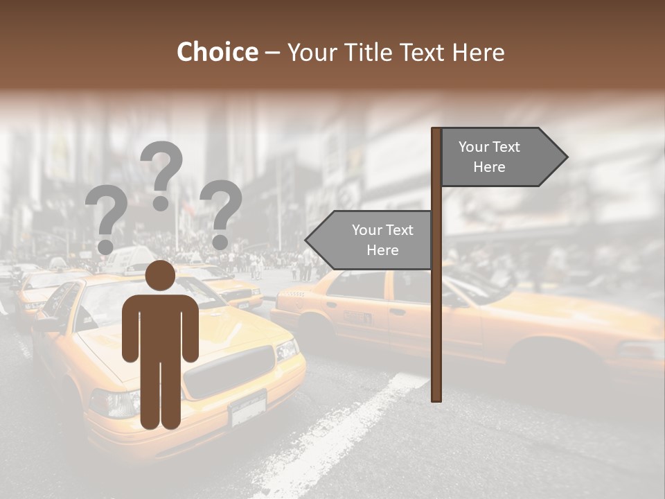 Jaune Unis Circulation PowerPoint Template