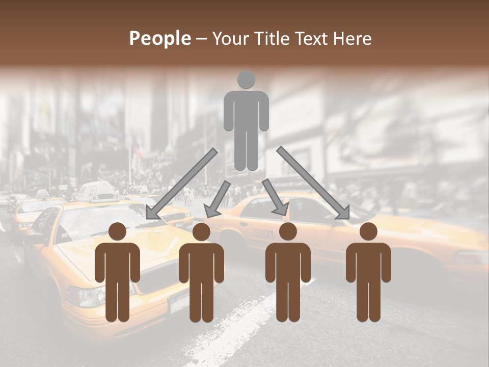 Jaune Unis Circulation PowerPoint Template