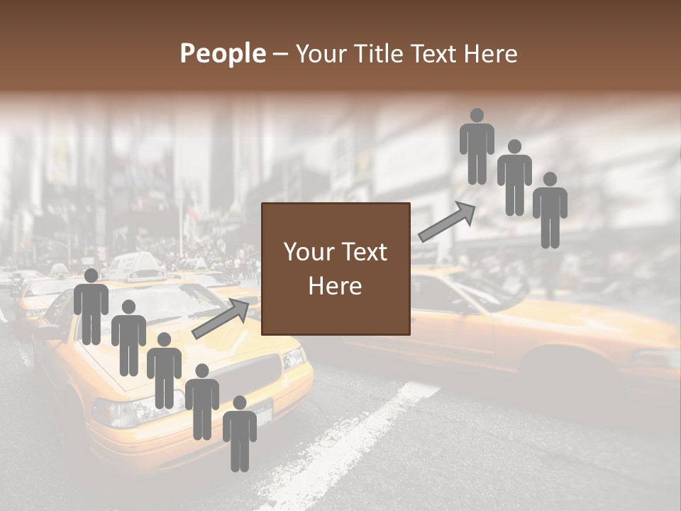 Jaune Unis Circulation PowerPoint Template