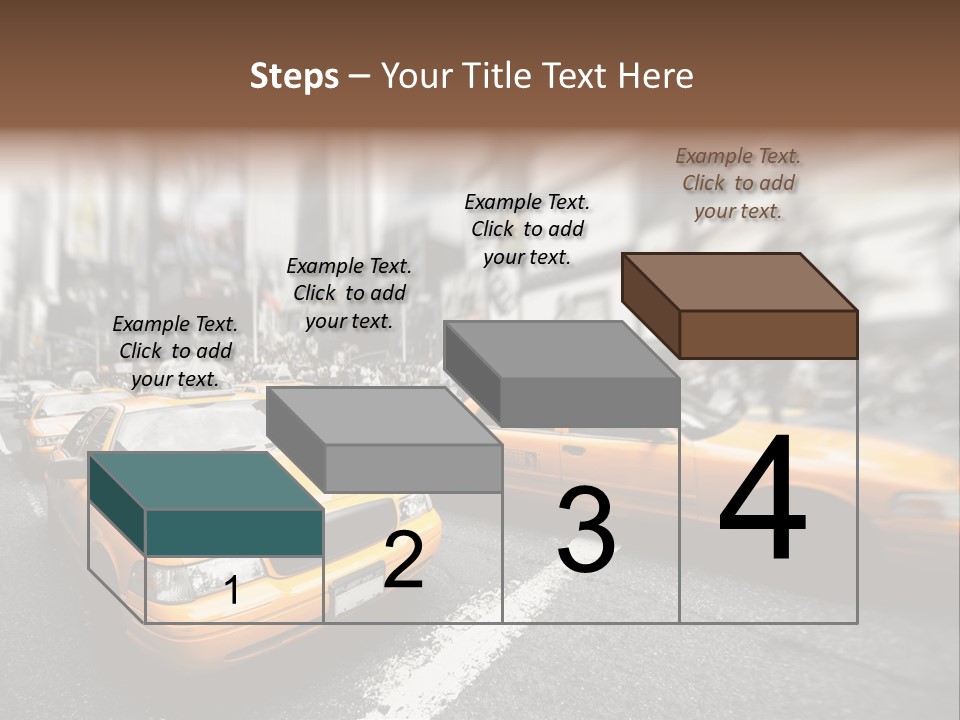 Jaune Unis Circulation PowerPoint Template