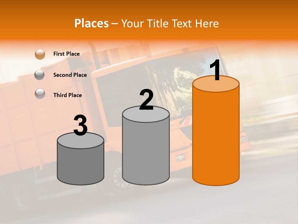 Stadt Transport Land PowerPoint Template