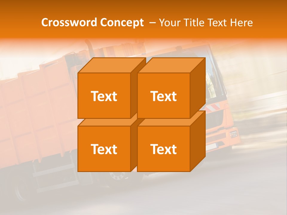 Stadt Transport Land PowerPoint Template