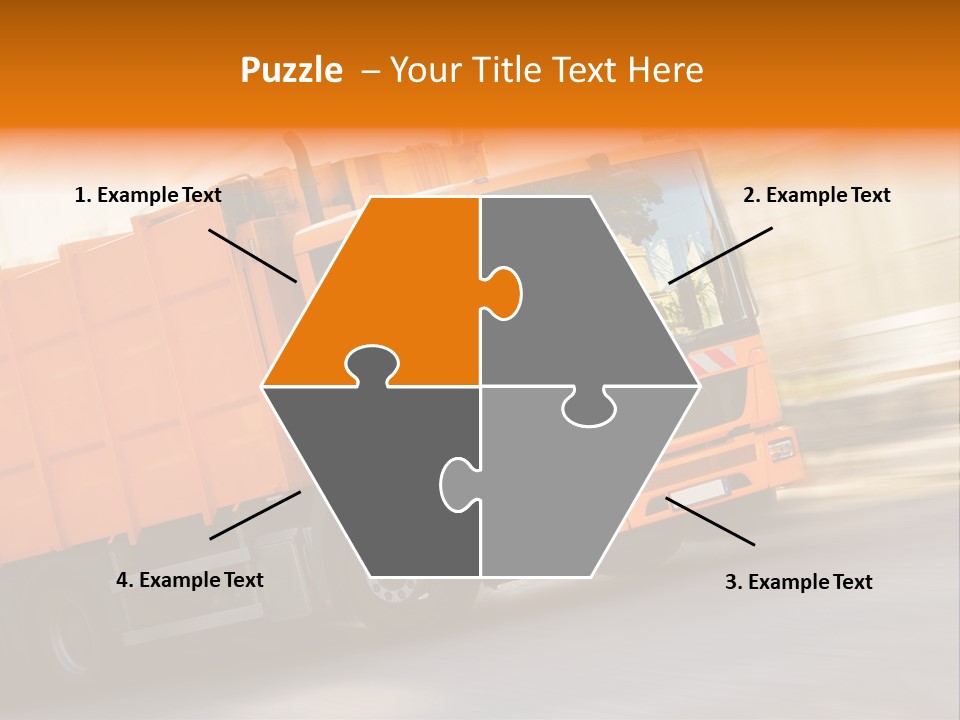 Stadt Transport Land PowerPoint Template