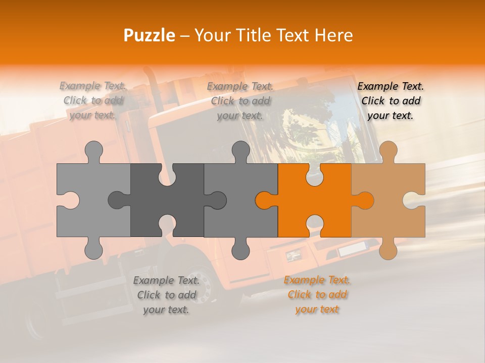 Stadt Transport Land PowerPoint Template